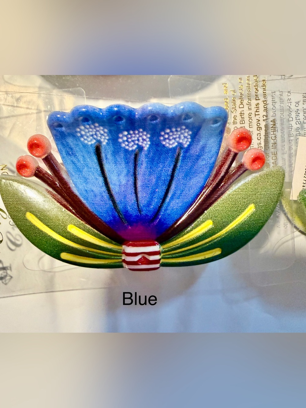 Lotus Flower Acrylic Hair Claw Clip Choose Your Color NWT - Picture 4 of 8